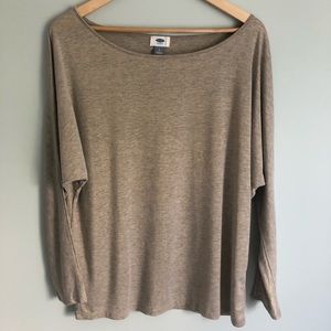 Old Navy | Gold Dolman Sleeve Top